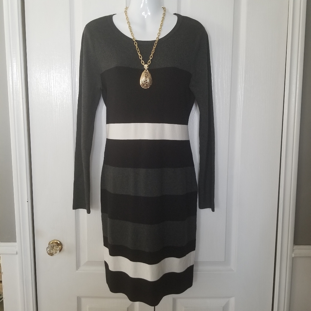 Tommy Hilfiger striped sweater dress